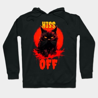 Angry Cat - Hiss Off Hoodie